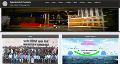 Desktop Screenshot of chemistry.iitd.ac.in