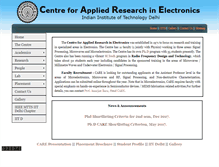 Tablet Screenshot of care.iitd.ac.in