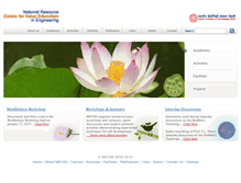 Tablet Screenshot of nrcvee.iitd.ac.in
